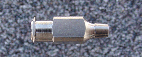 A1201p Female Luer Hub, 1/4 square